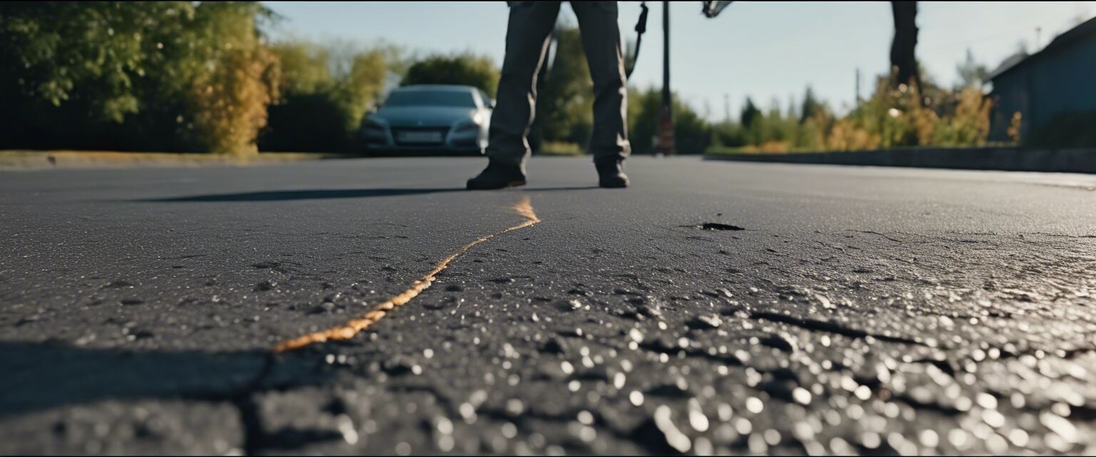 Asphalt surface maintenance